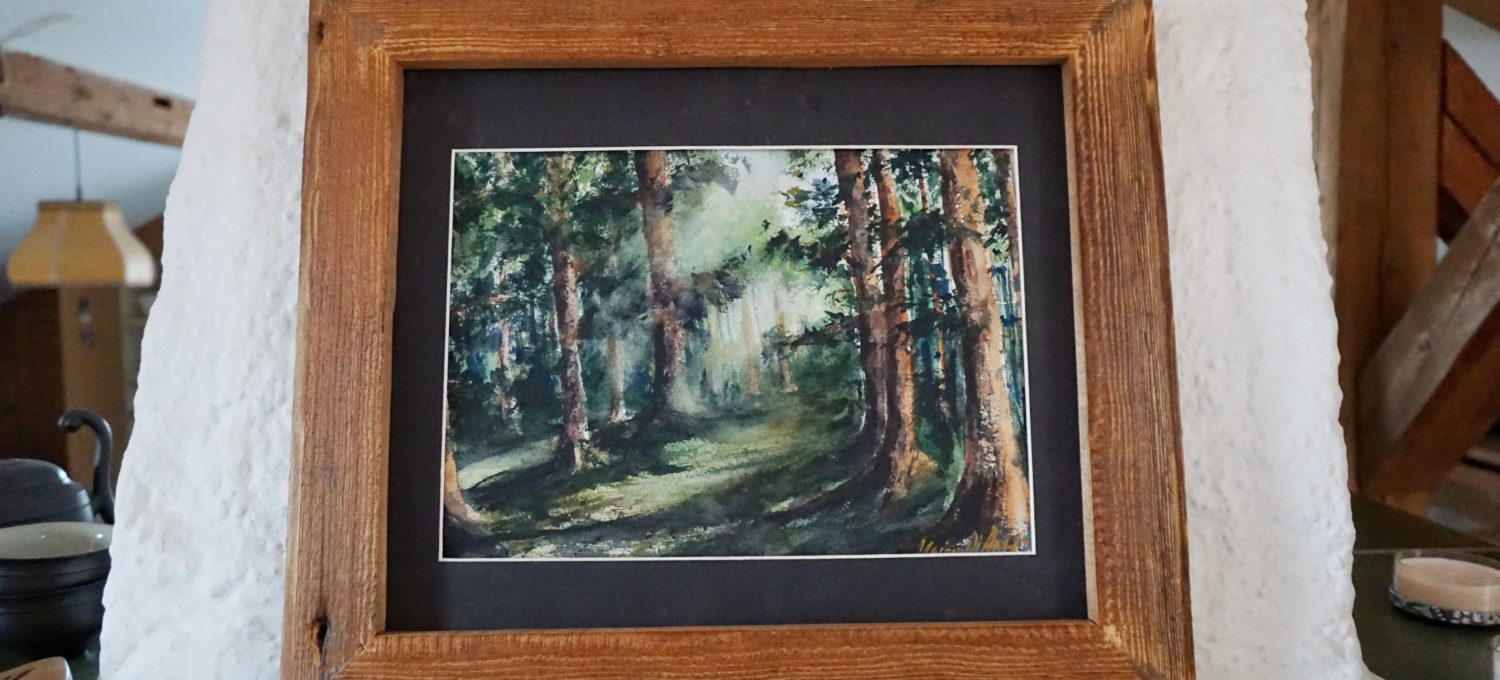 Aquarell Wald Landschaft Kaufen