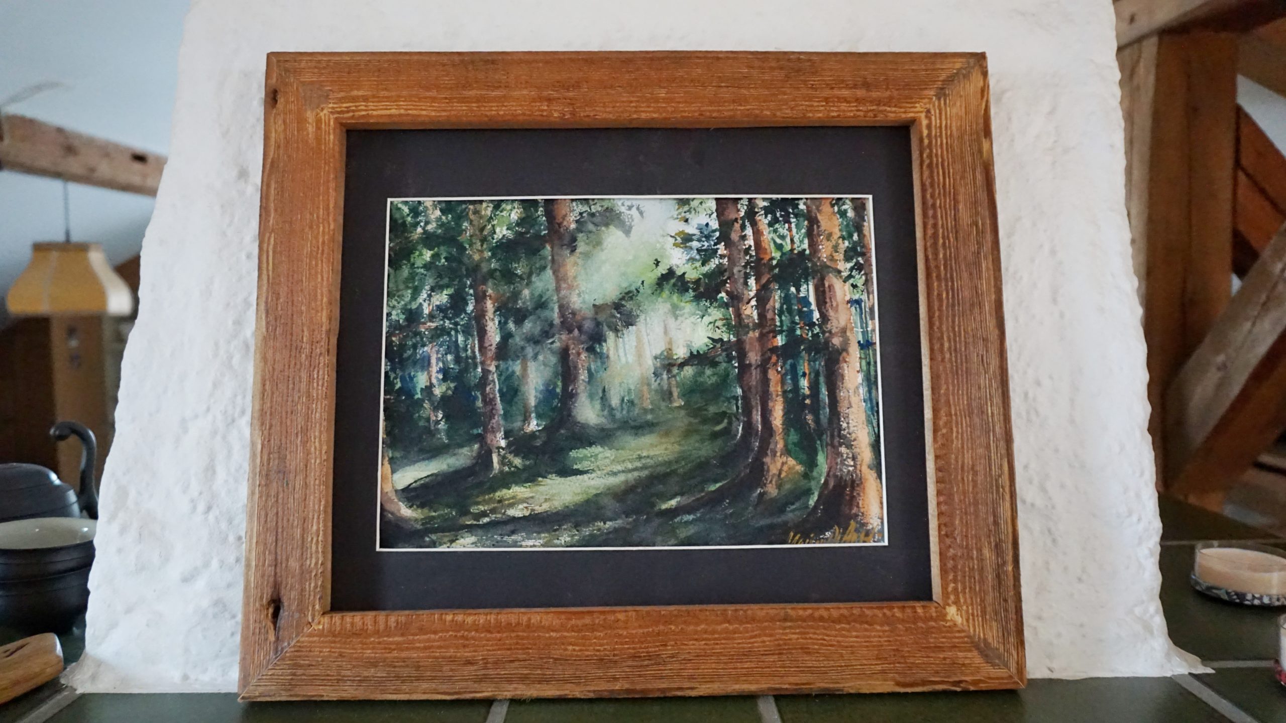 Aquarell Wald Landschaft Kaufen